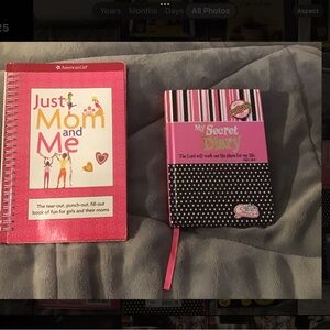 New American Girl “Just Mom & Me” Activity Book & “My Secret Diary” + Gift